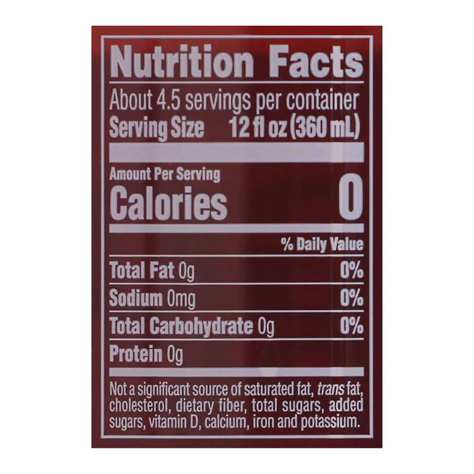 Gold Peak Unsweetened Black Tea Real Brewed Tea 52 fl oz Bottle
