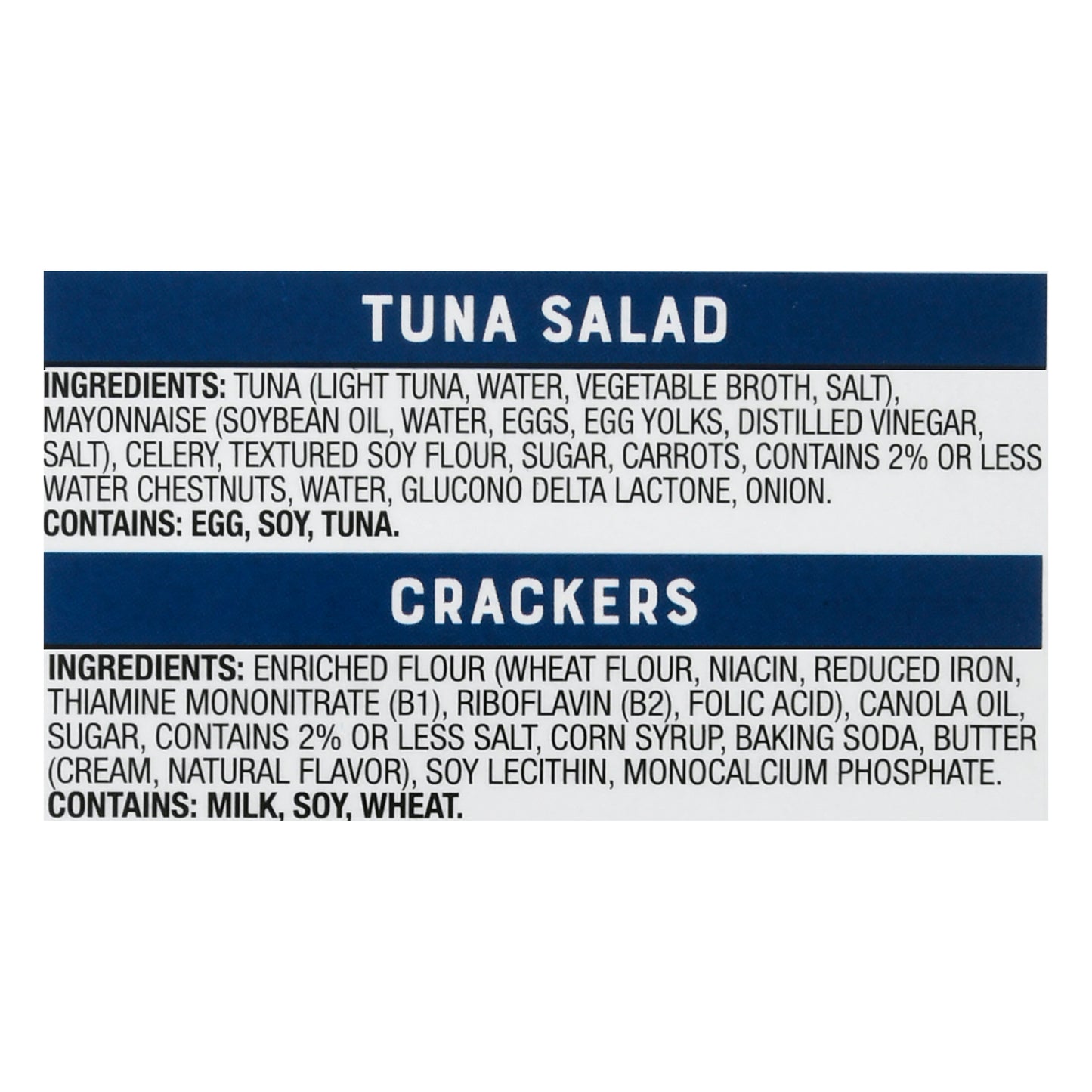 Bumble Bee Tuna Salad Kit with Crackers 3.5 oz