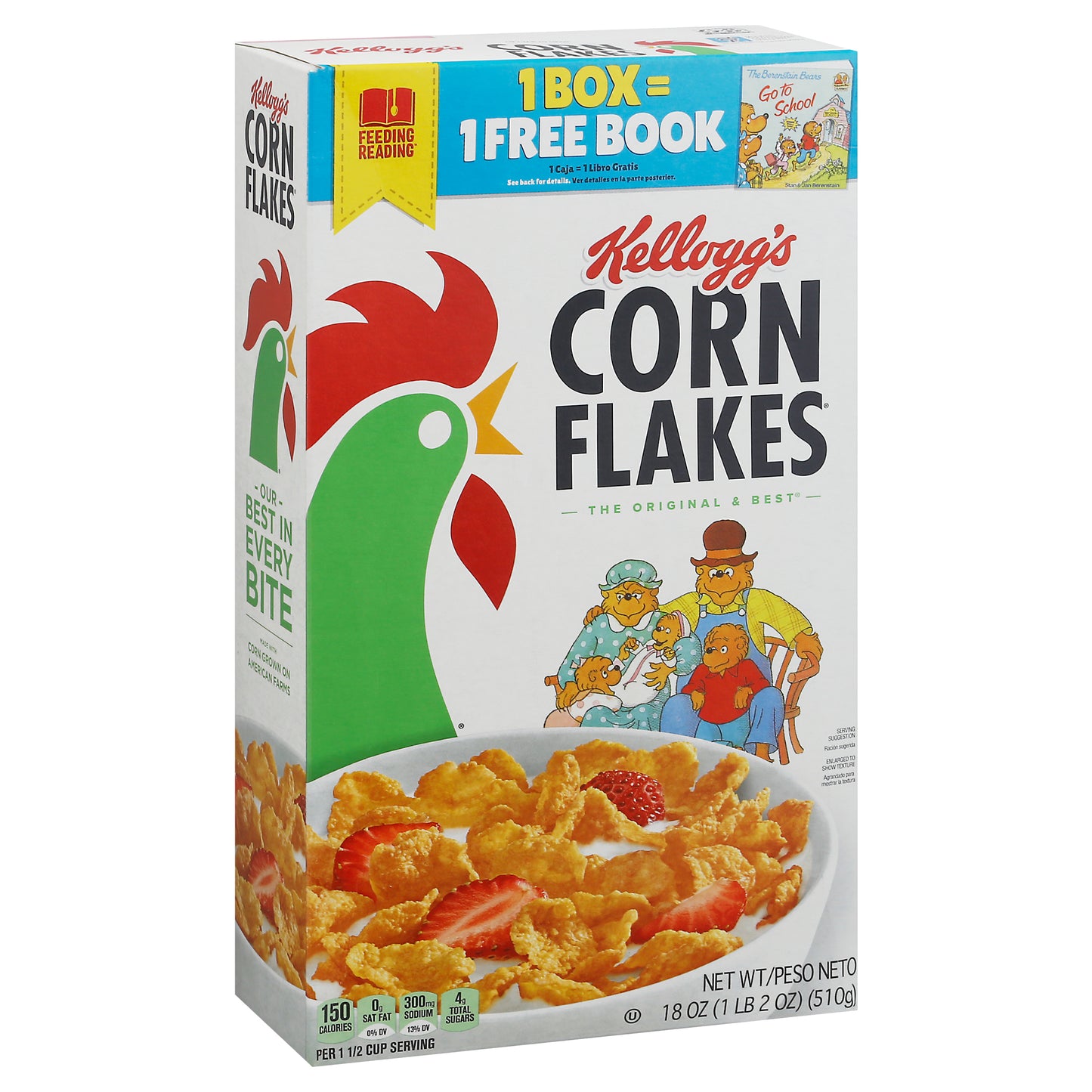 Corn Flakes The Original & Best Cereal 18 oz