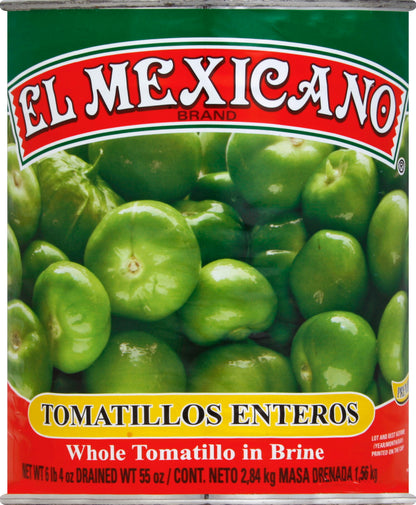 El Mexicano Tomatillo Enteros 100 oz