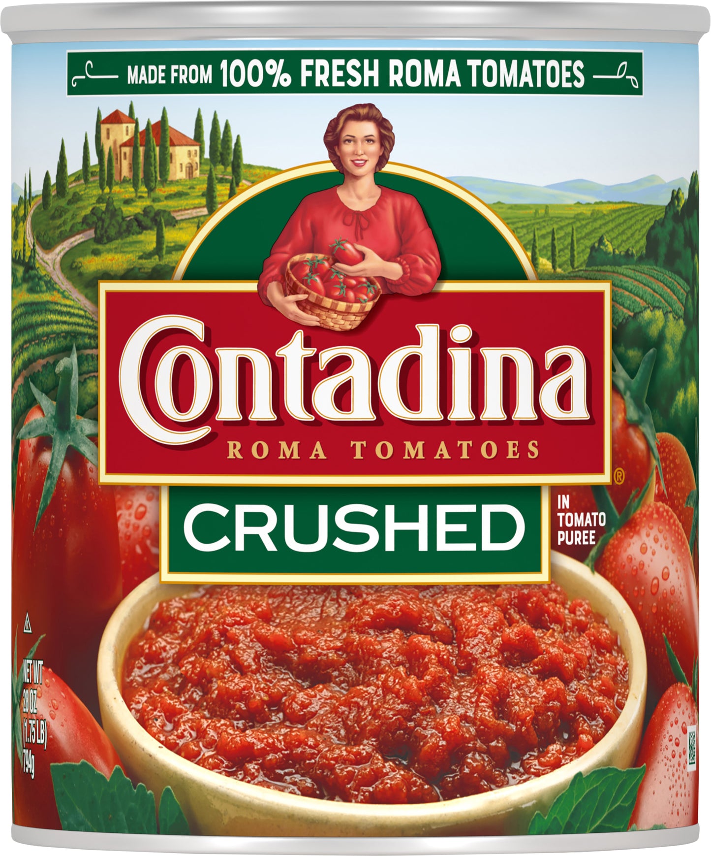 Contadina®Crushed Tomatoes 28 oz. Can