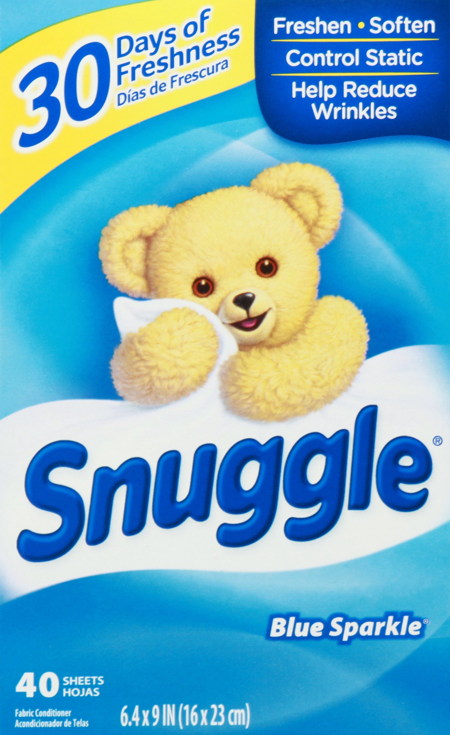 Snuggle Blue Sparkle Fabric Conditioner 40 ea