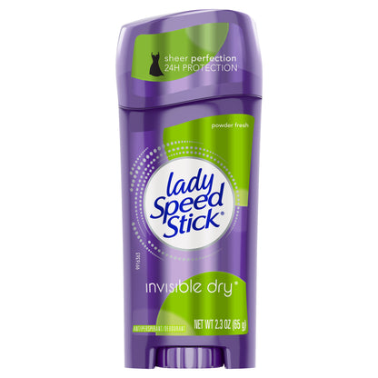 Lady Speed Stick Lady Invisible Dry Powder Fresh Antiperspirant Deodorant 2.3 oz