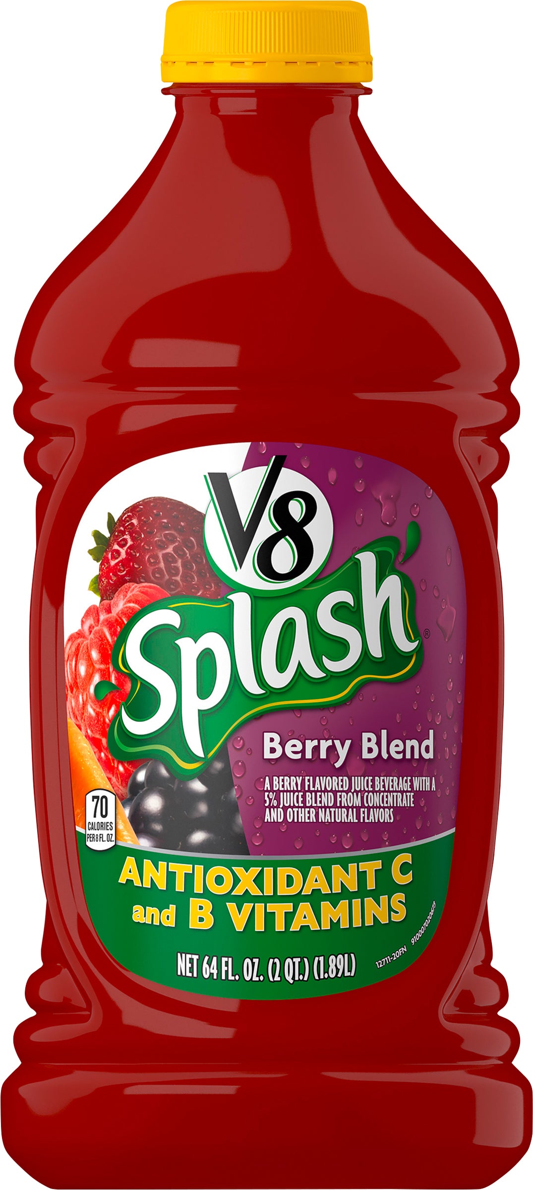 V8 Splash Berry Blend Juice Beverage 64 fl oz