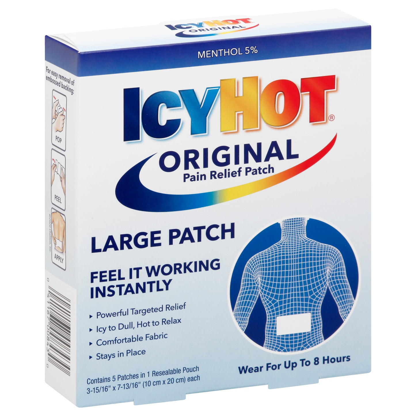 IcyHot Original Pain Relief Patch 5 ea
