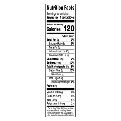 Quaker Lower Sugar Maple & Brown Sugar Instant Oatmeal 8 ea