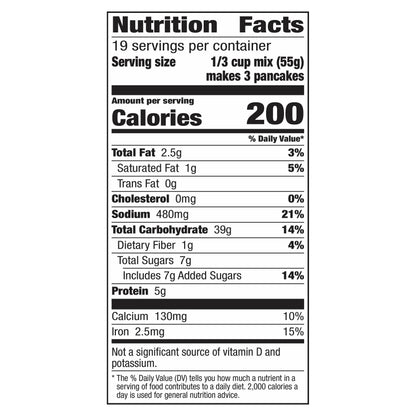 Betty Crocker Complete Pancake Mix, Original,  37 oz