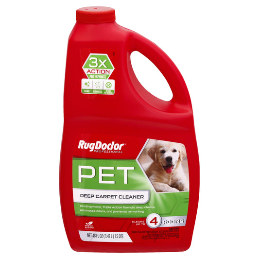 Rug Doctor Professional Pet Fresh Spring Scent Deep Carpet Cleaner 48 oz