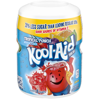 Kool-Aid Tropical Punch Powdered Drink Mix 19 oz. Jar