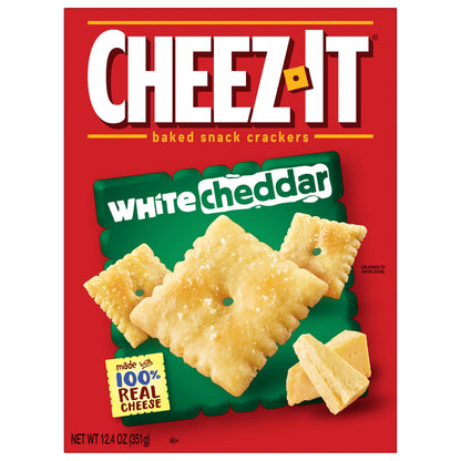 Cheez-It White Cheddar Baked Snack Crackers 12.4 oz