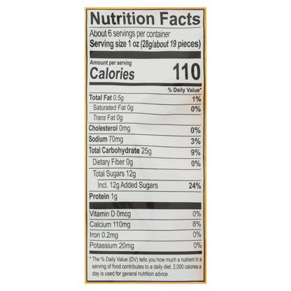 Honey-Comb Big Bites Sweetened Honey Corn & Oat Snack 6 oz