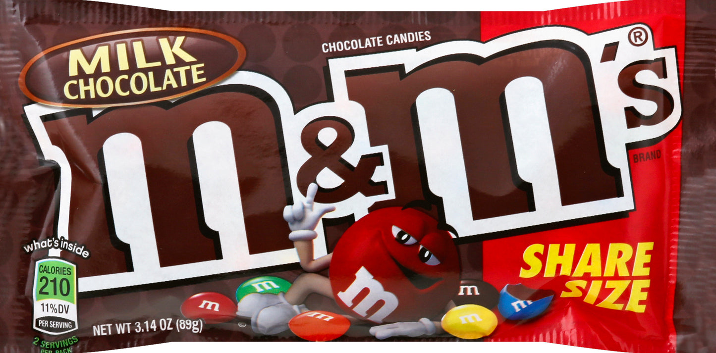 M&M'S Chocolate Candies 3.14 oz