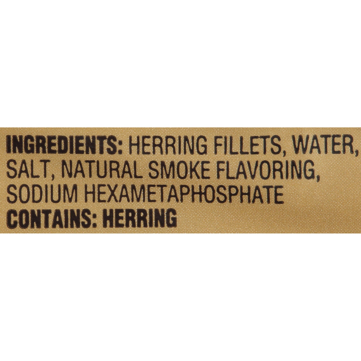 Brunswick® Kippered Herring Fillets Seafood Snacks 3.53 oz. Pack