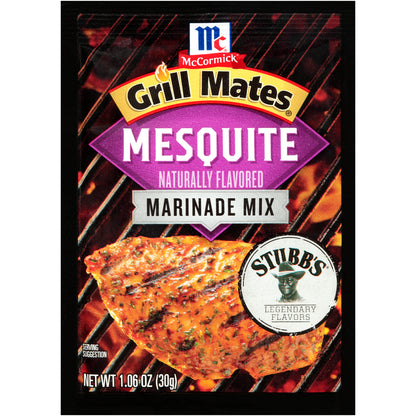 McCormick® Grill Mates® Mesquite Marinade Mix 1.06 oz. Packet
