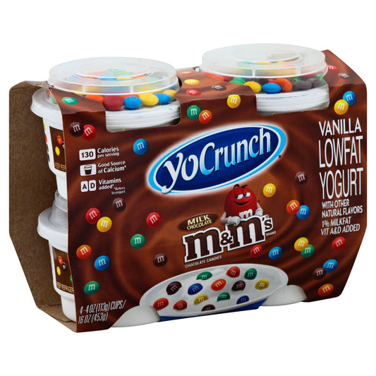 Yo Crunch Yogurt 4 ea