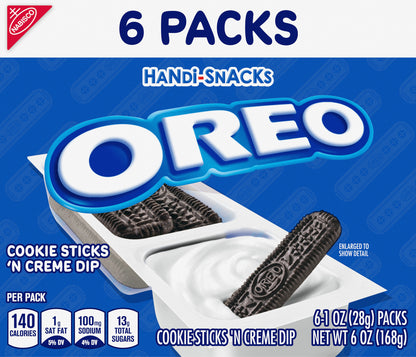 MONDELEZ GLOBAL LLC (SNACKS US) OREO 6Z HS OREO COOKIE STICK 12 - 044000012519 BE Updates 6 Oz USA