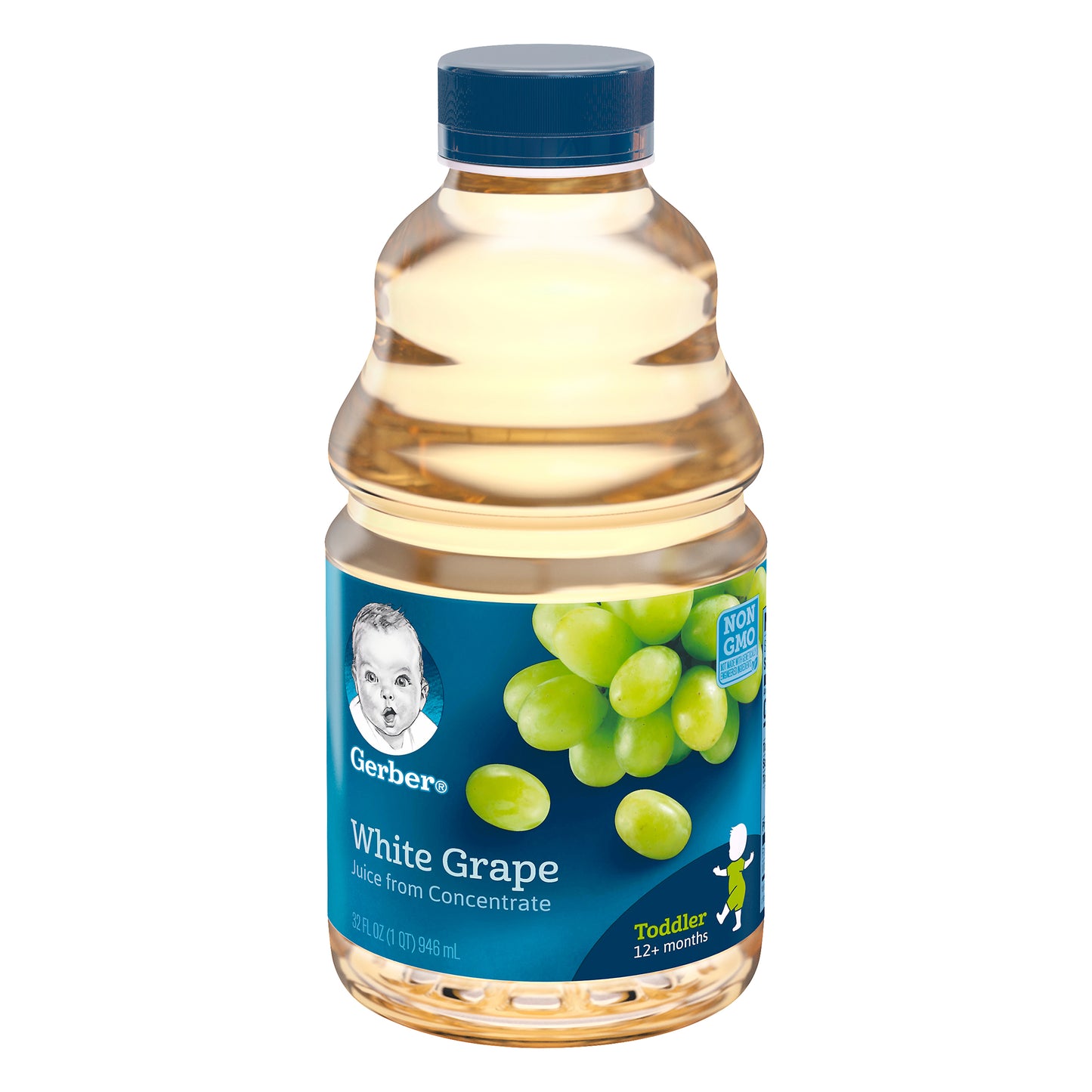 Gerber 100% White Grape Juice, 32 fl oz bottle