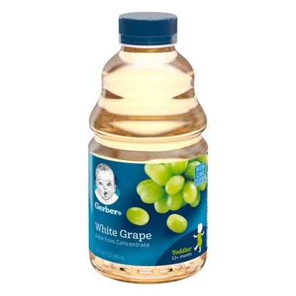 Gerber 100% White Grape Juice, 32 fl oz bottle