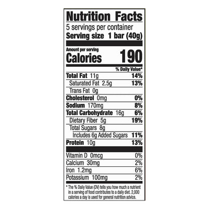 Nature Valley Protein Blueberry Nut Chewy Bars 5 ea