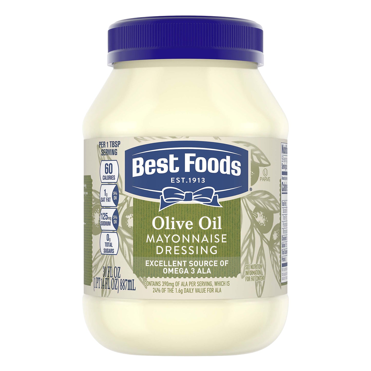 Best Foods Olive Oil Mayonnaise Dressing 30 oz
