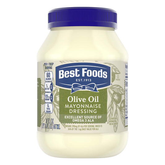 Best Foods Olive Oil Mayonnaise Dressing 30 oz