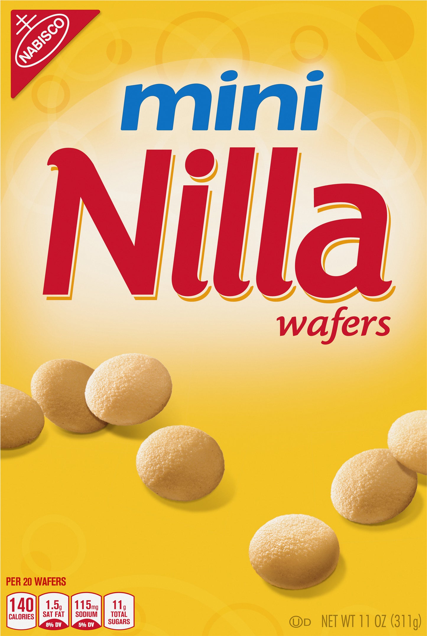 MONDELEZ GLOBAL LLC (SNACKS US) NABISCO CARTON - MINI NILLA WAFER - 12 - 11Z - 044000027353 - (HFS)