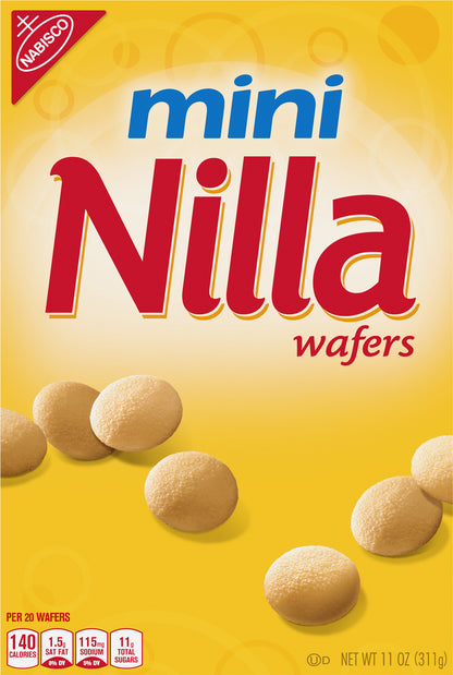 MONDELEZ GLOBAL LLC (SNACKS US) NABISCO CARTON - MINI NILLA WAFER - 12 - 11Z - 044000027353 - (HFS)