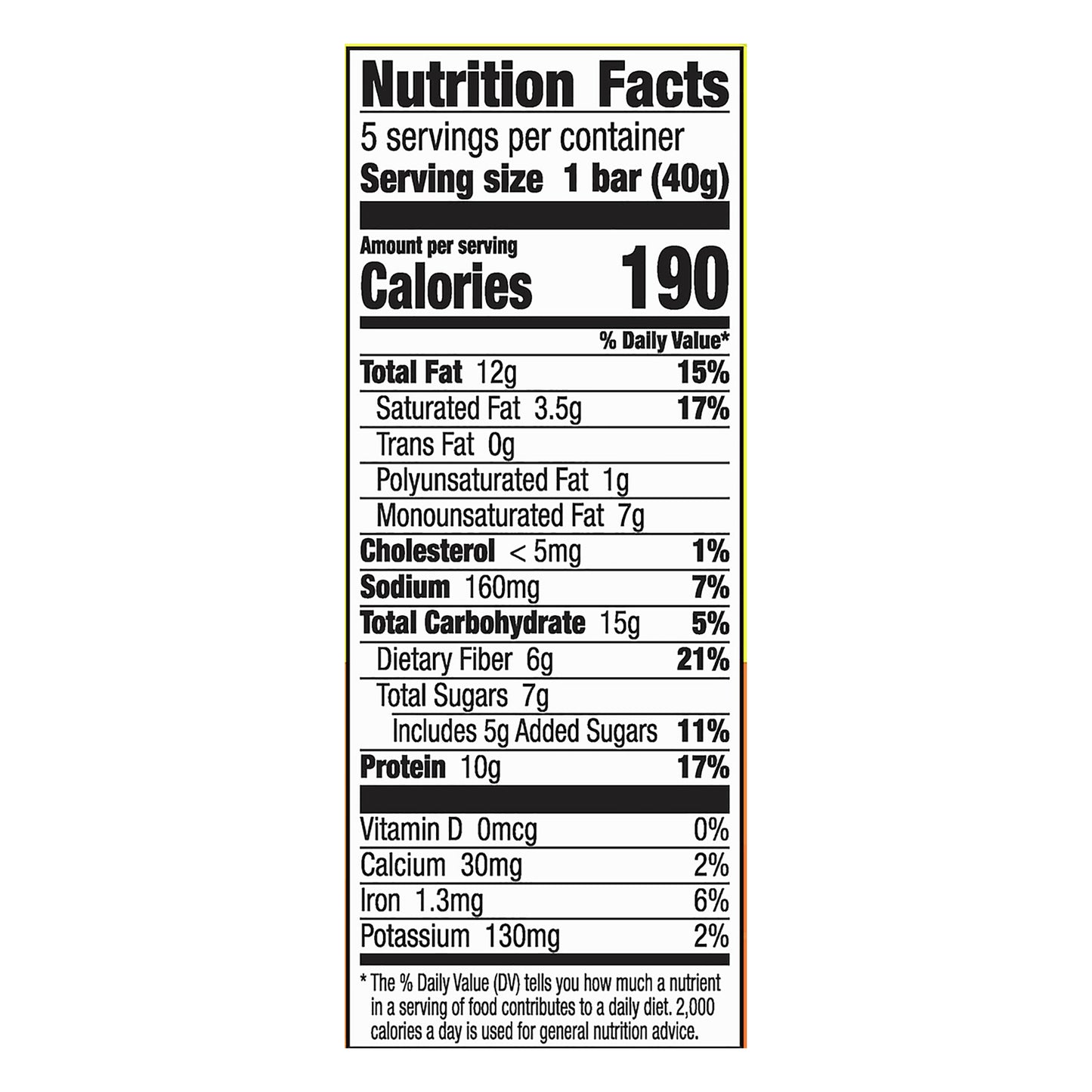 Nature Valley Protein Peanut Butter Dark Chocolate Chewy Bars 5 ea