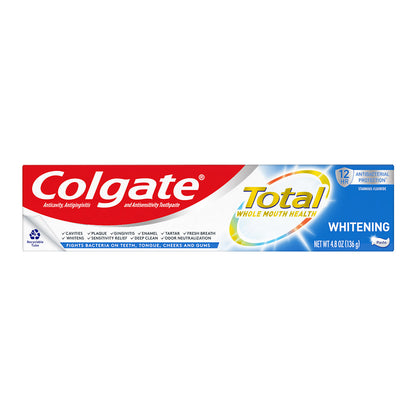 Colgate Total Whitening Toothpaste 4.8 oz