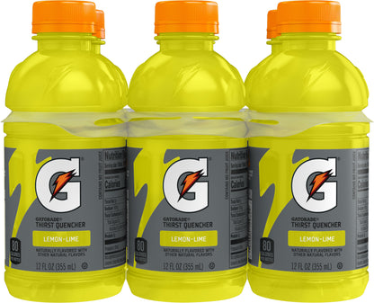 Gatorade 6 Pack Lemon Lime Thirst Quencher 6 ea