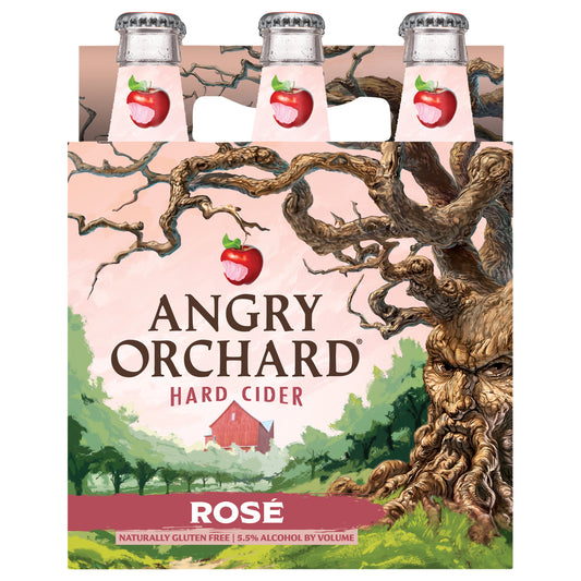 Angry Orchard Hard Cider Rose Hard Cider 6 - 12 fl oz Bottles