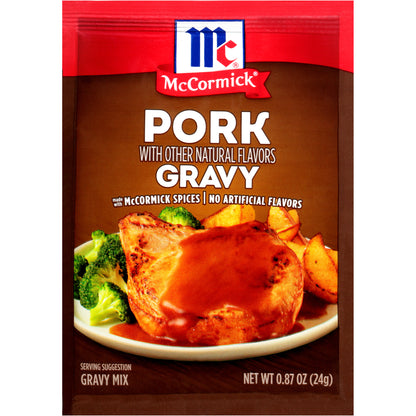 McCormick® Pork Gravy Mix 0.87 oz. Packet