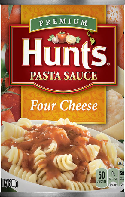 Hunt's Premium Four Cheese Pasta Sauce 24 oz