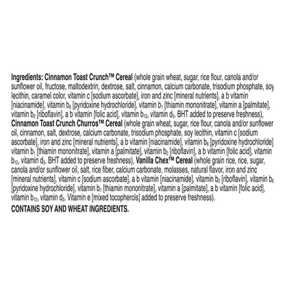 Cinnamon Toast Crunch Remix 10 Pack Cinnamon Vanilla Snacking Mix 10 ea
