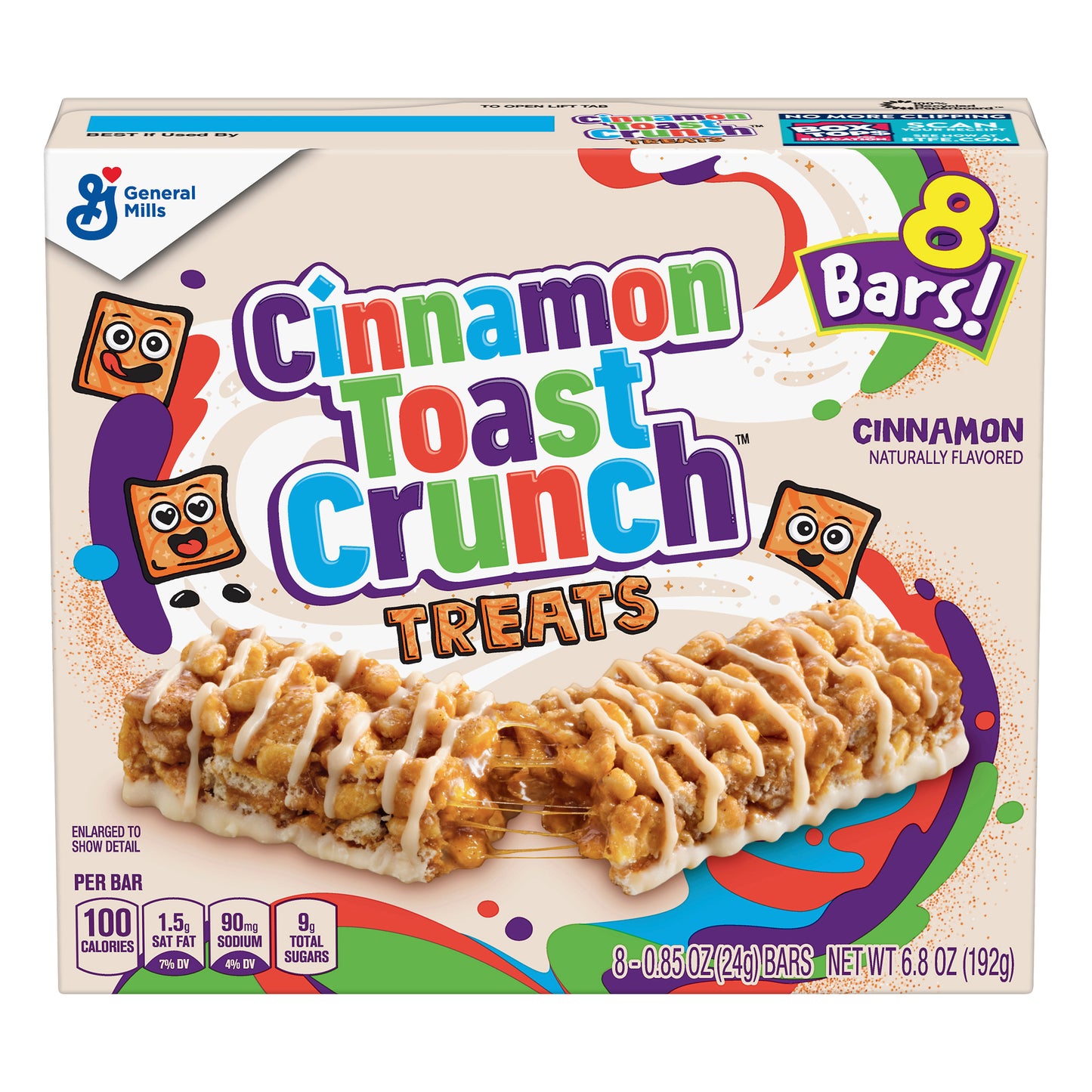 Cinnamon Toast Crunch Cinnamon Treats 8 8 0.85 oz 8 ea