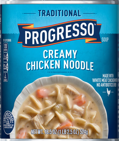 Progresso Traditional Creamy Chicken Noddle Soup 18.5 oz
