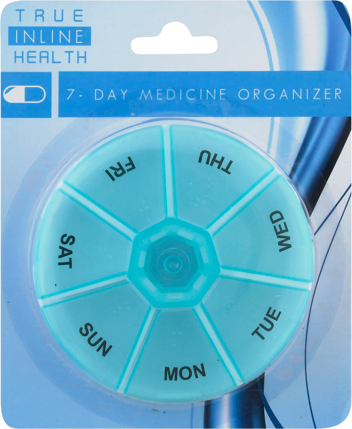 True Inline Health 7-Day Medicine Organizer 1 ea