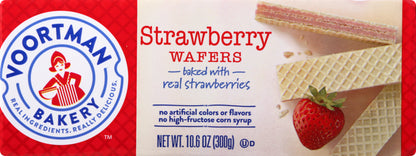 Voortman Strawberry Wafers 10.6 oz