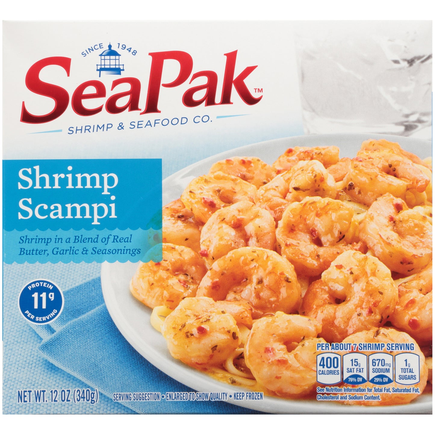 SeaPak™ Shrimp & Seafood Co. Shrimp Scampi 12 oz. Box