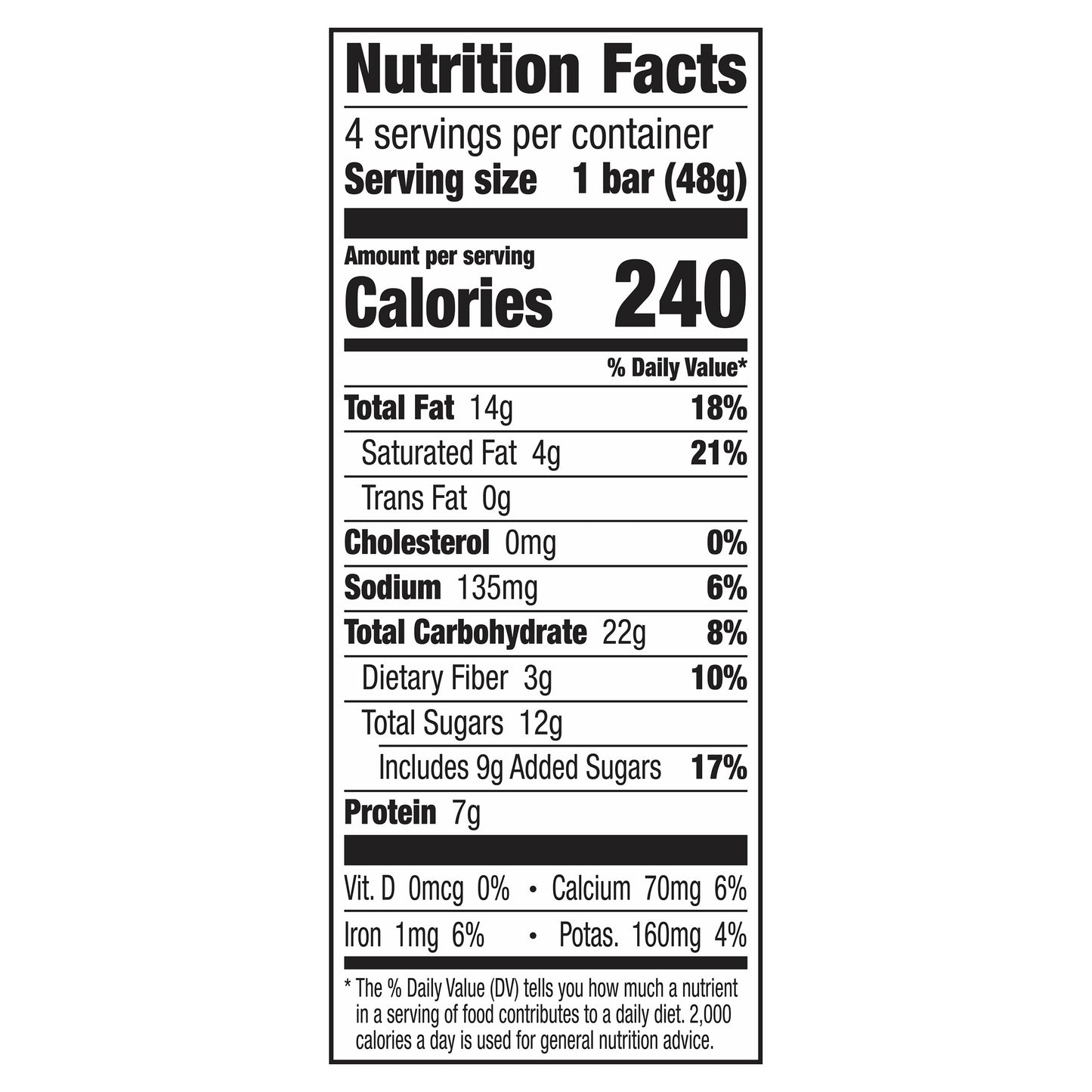 Nature Valley Packed Almond Butter & Blueberry Sustained Energy Bar 4 bars 1.7 oz Wrapper 4 ea Box