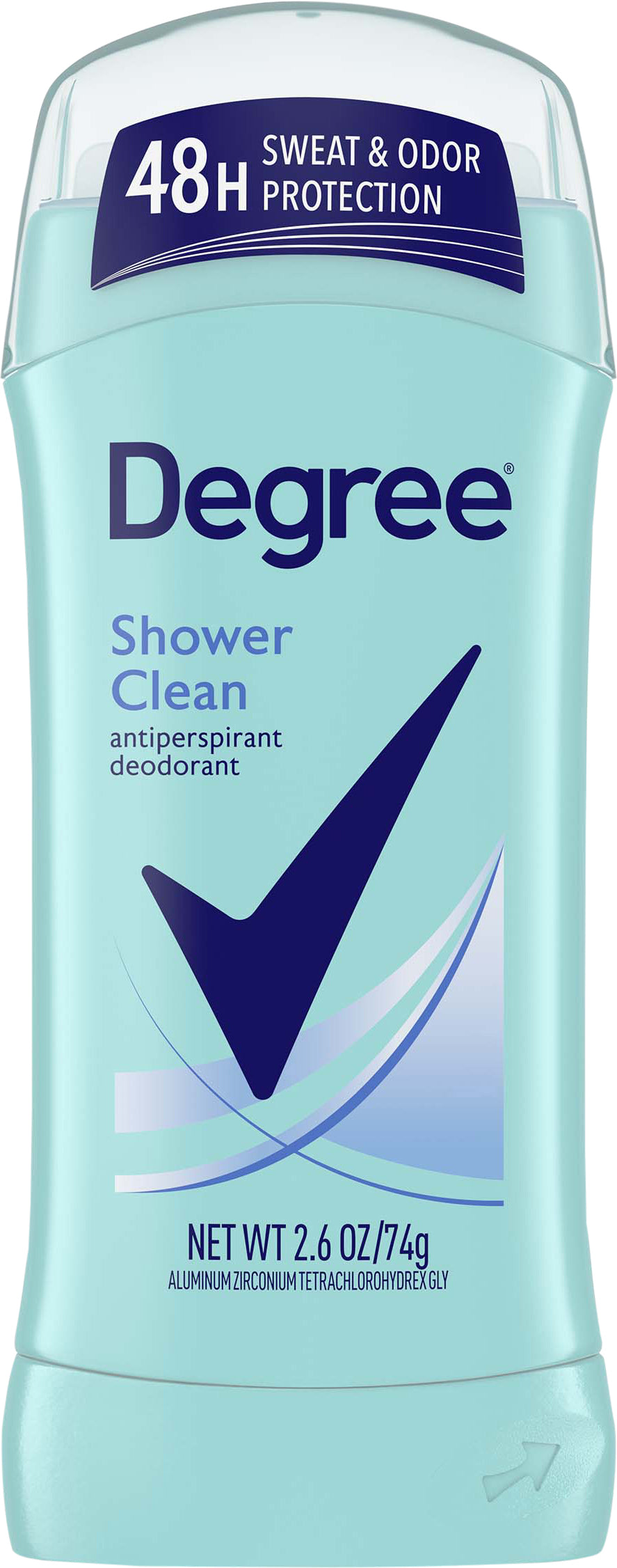 Degree Original Antiperspirant Deodorant Shower Clean 2.6 oz