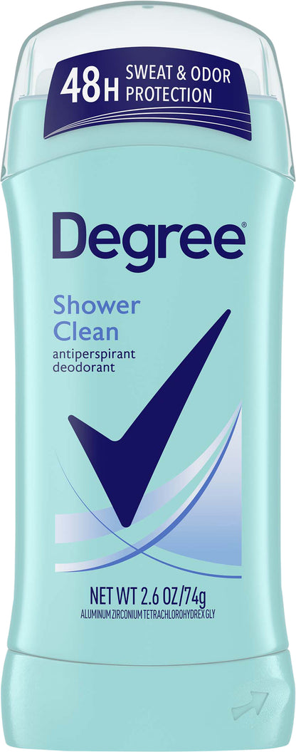 Degree Original Antiperspirant Deodorant Shower Clean 2.6 oz