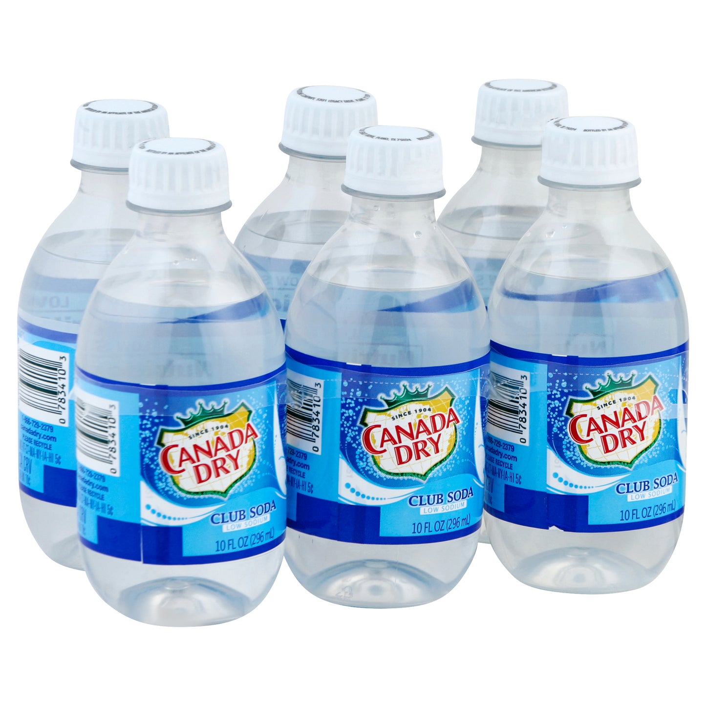 Canada Dry Club Soda 6 ea