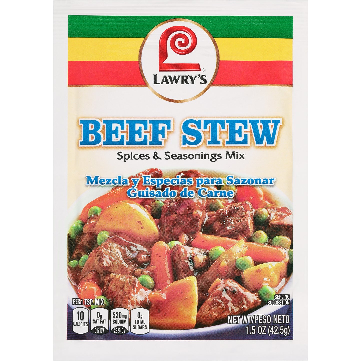 Lawry's® Beef Stew Spices & Seasonings Mix 1.5 oz. Packet