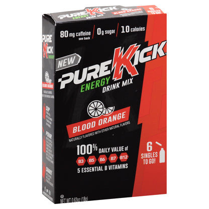 Pure Kick Energy Drink Mix 6 ea
