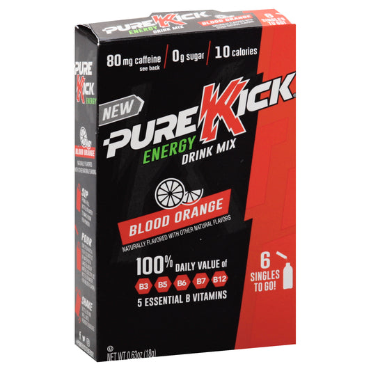 Pure Kick Energy Drink Mix 6 ea