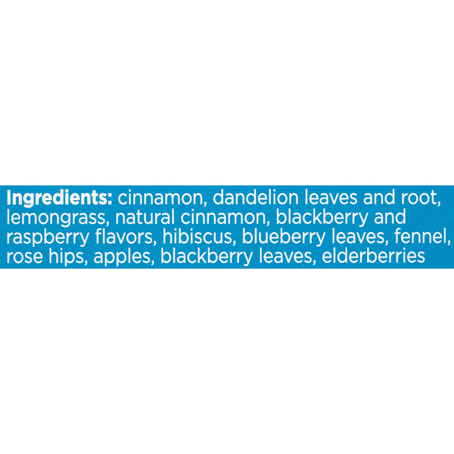 Bigelow® Benefits Cinnamon & Blackberry Herbal Tea 18 ct Tea Bags 1.39 oz. Box