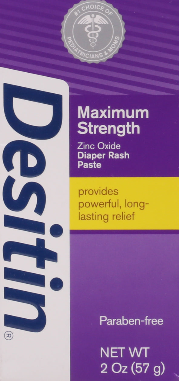 Desitin Maximum Strength Diaper Rash Paste 2 oz