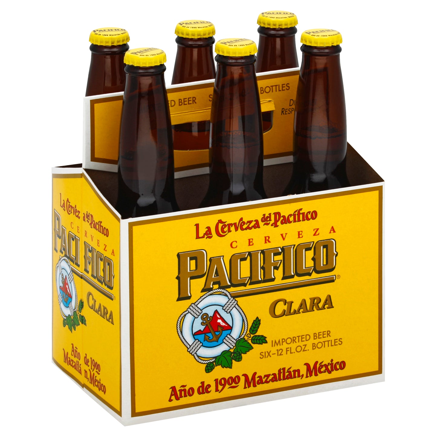 Pacifico Beer 6 ea