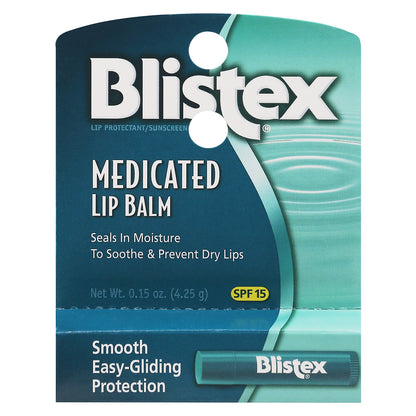 Blistex SPF 15 Medicated Lip Balm 0.15 oz